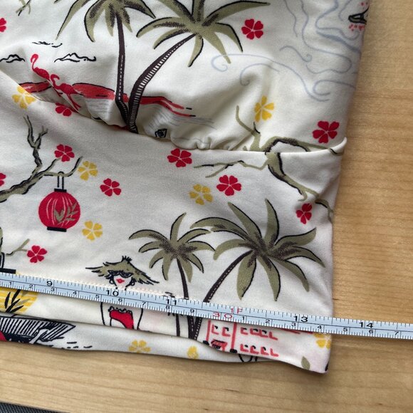 EUC Vintage 90s Pinup Style Bathing Suit Top - Picture 2 of 11